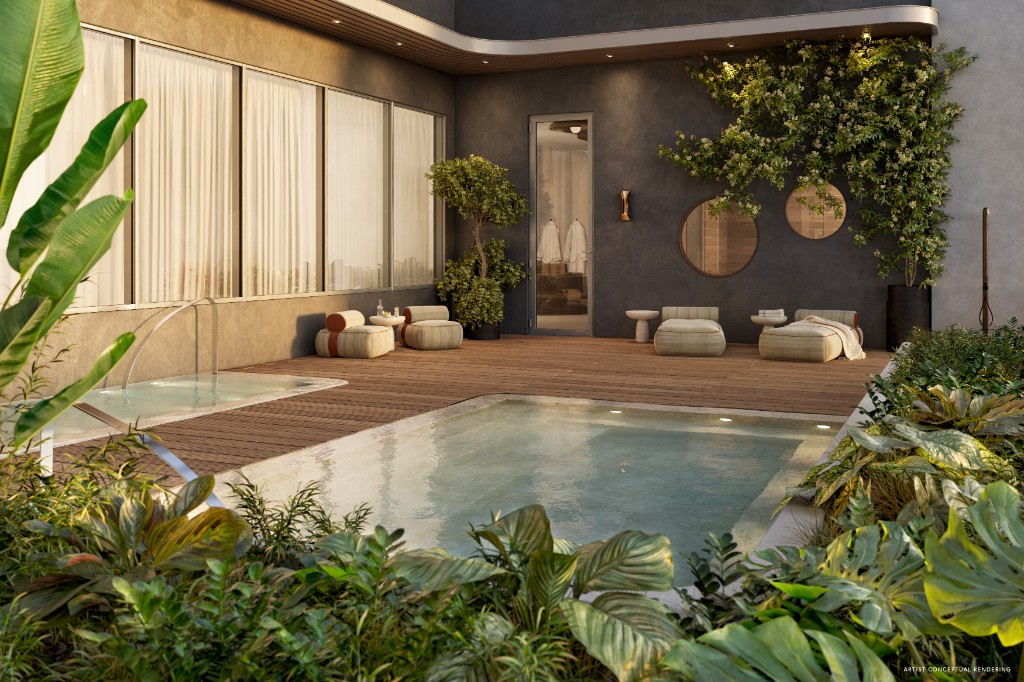 Piscina rooftop, House of Wellness Brickell